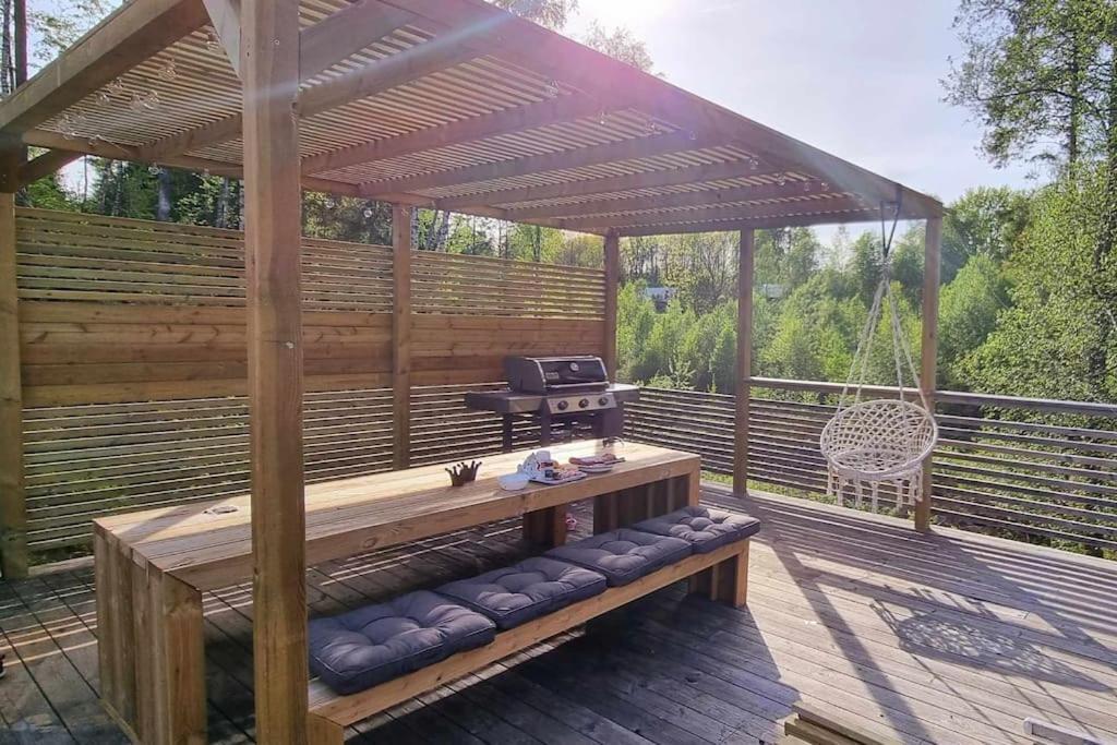 Family Friendly Villa With Sauna In The Nature Borås Kültér fotó