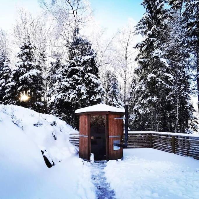 Family Friendly Villa With Sauna In The Nature Borås Kültér fotó