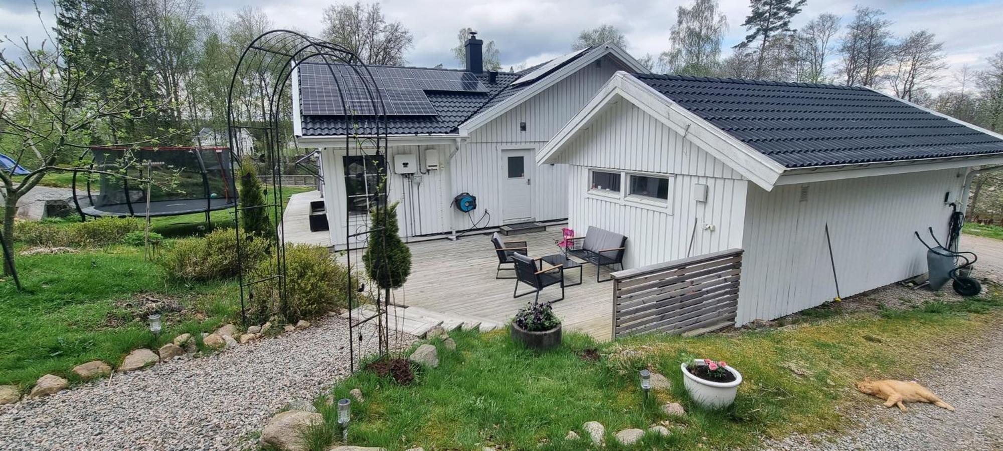 Family Friendly Villa With Sauna In The Nature Borås Kültér fotó
